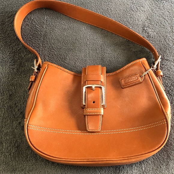 Coach Handbags - Authentic Coach Medium Tan Handbag.